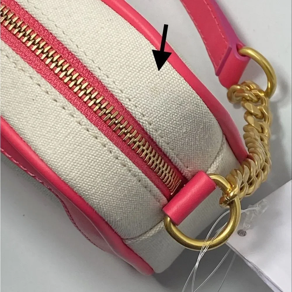 Balmain B-Army 18 Canvas Logo Camera Bag - Picture 9 of 14